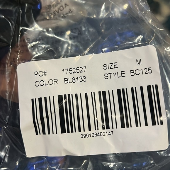 NEW J.Crew Curved waist cheeky bikini bottom BC125 Navy Blue Size S - Picture 6 of 10